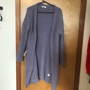 Long cozy cardigan
